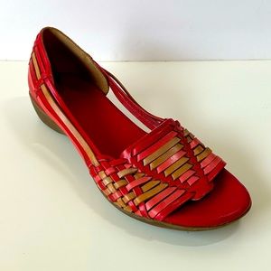 Naturalizer Women Red Huarache/Sandals, Size 8.5
